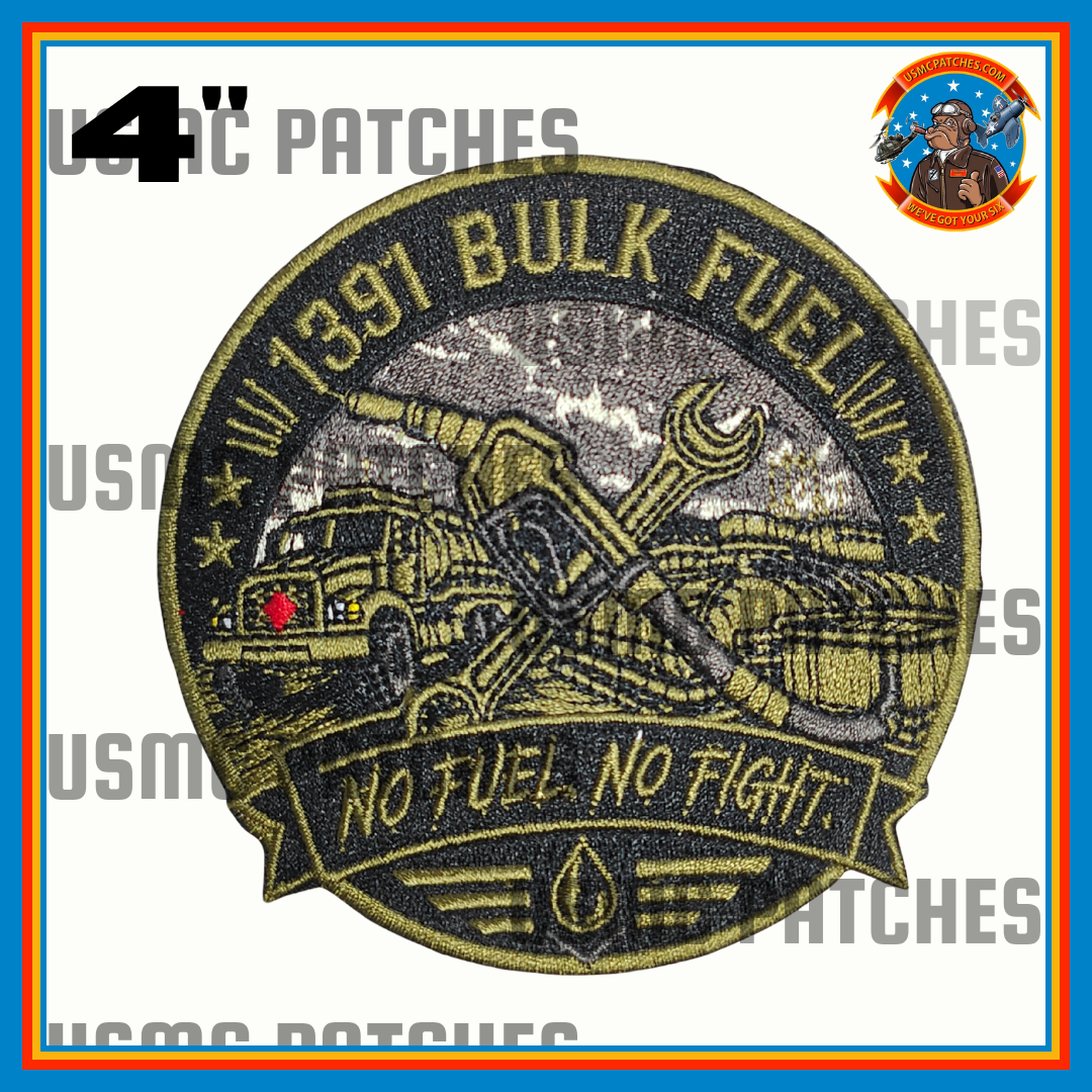 1391 Bulk Fuel No Fuel No Flight Patch