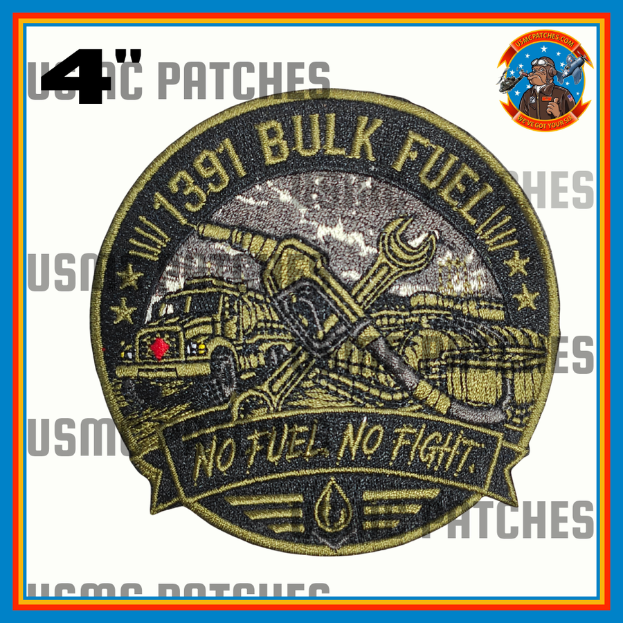 1391 Bulk Fuel No Fuel No Flight Patch
