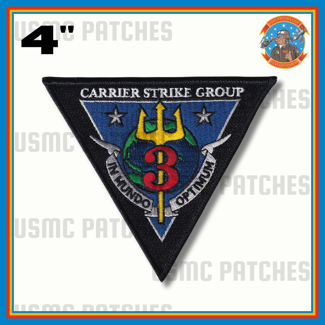 Officially Licensed US Navy Carrier Strike Group 3 Patch