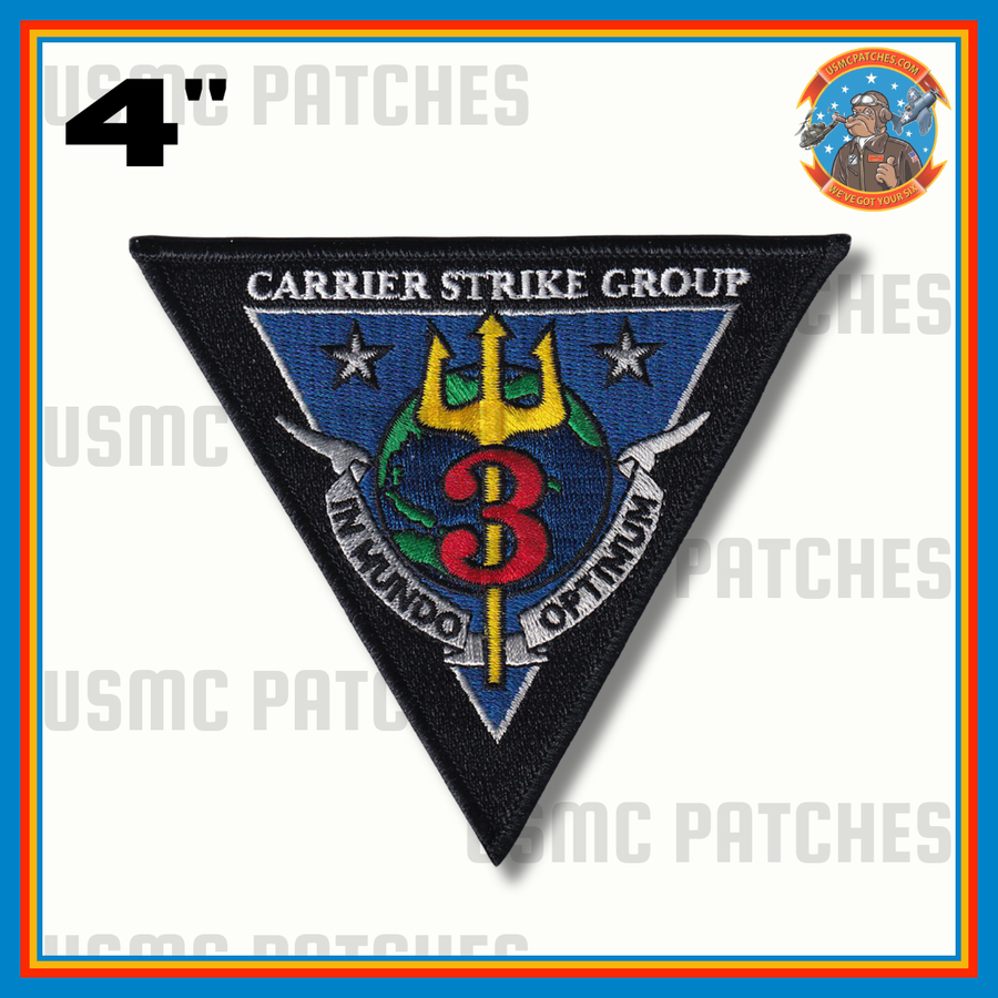 Officially Licensed US Navy Carrier Strike Group 3 Patch