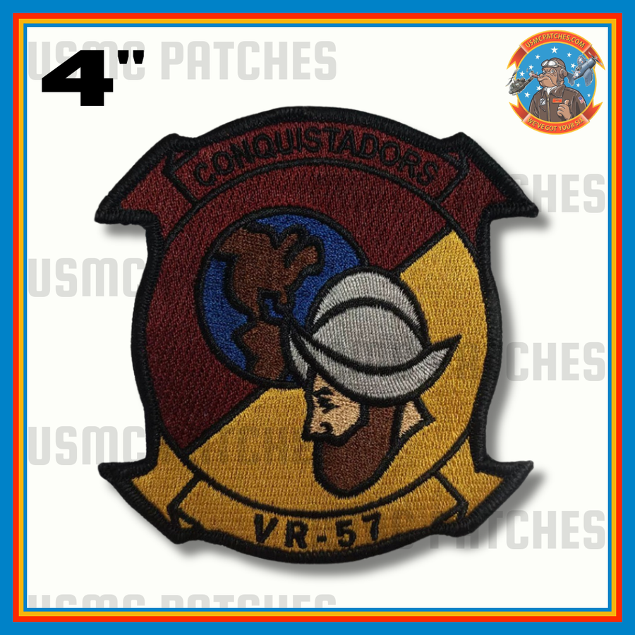 Officially Licensed US Navy VR-57 Conquistadors Squadron Patch