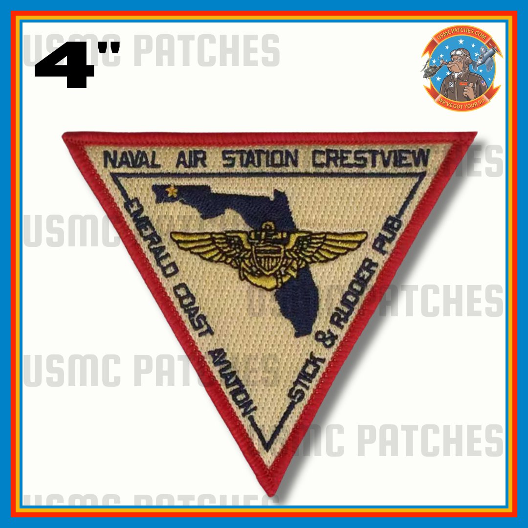 Officially Licensed US Navy NAS Crestview Patch