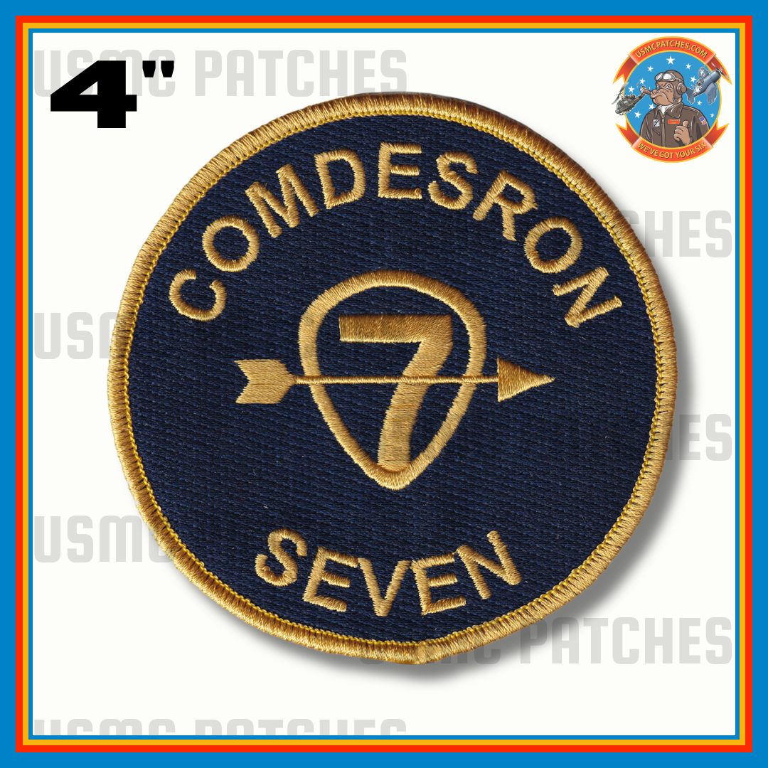 Officially Licensed US Navy Destroyer Squadron 7 Patch