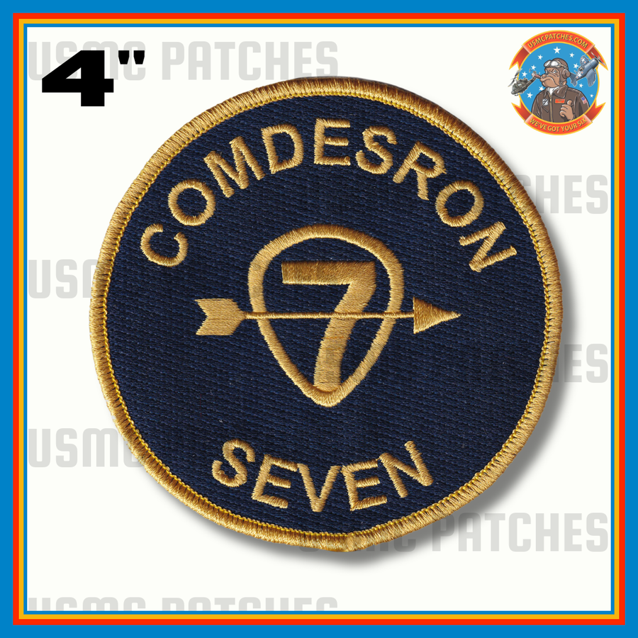Officially Licensed US Navy Destroyer Squadron 7 Patch