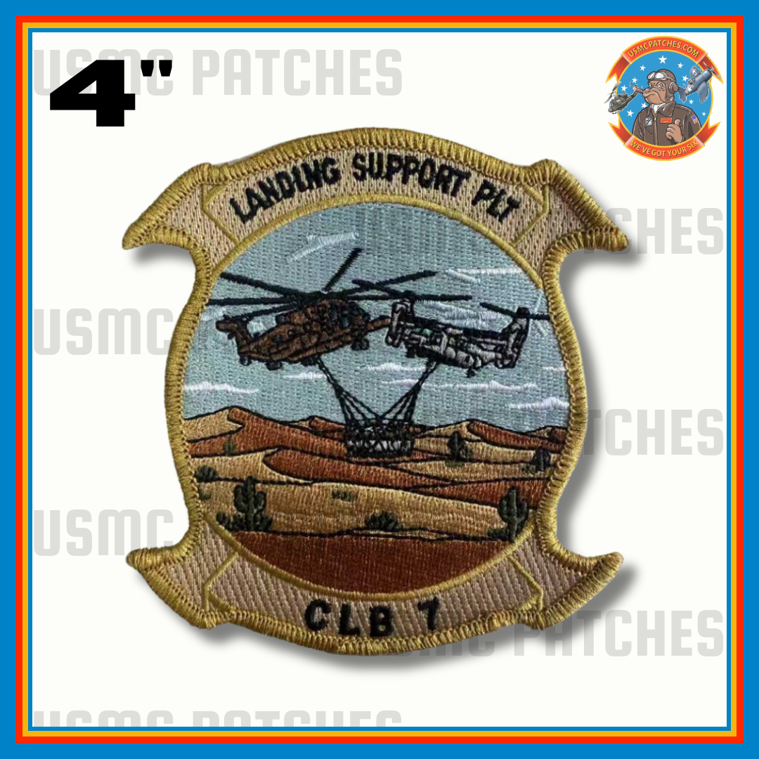 Official CLB 7 Landing Support PLT Patch