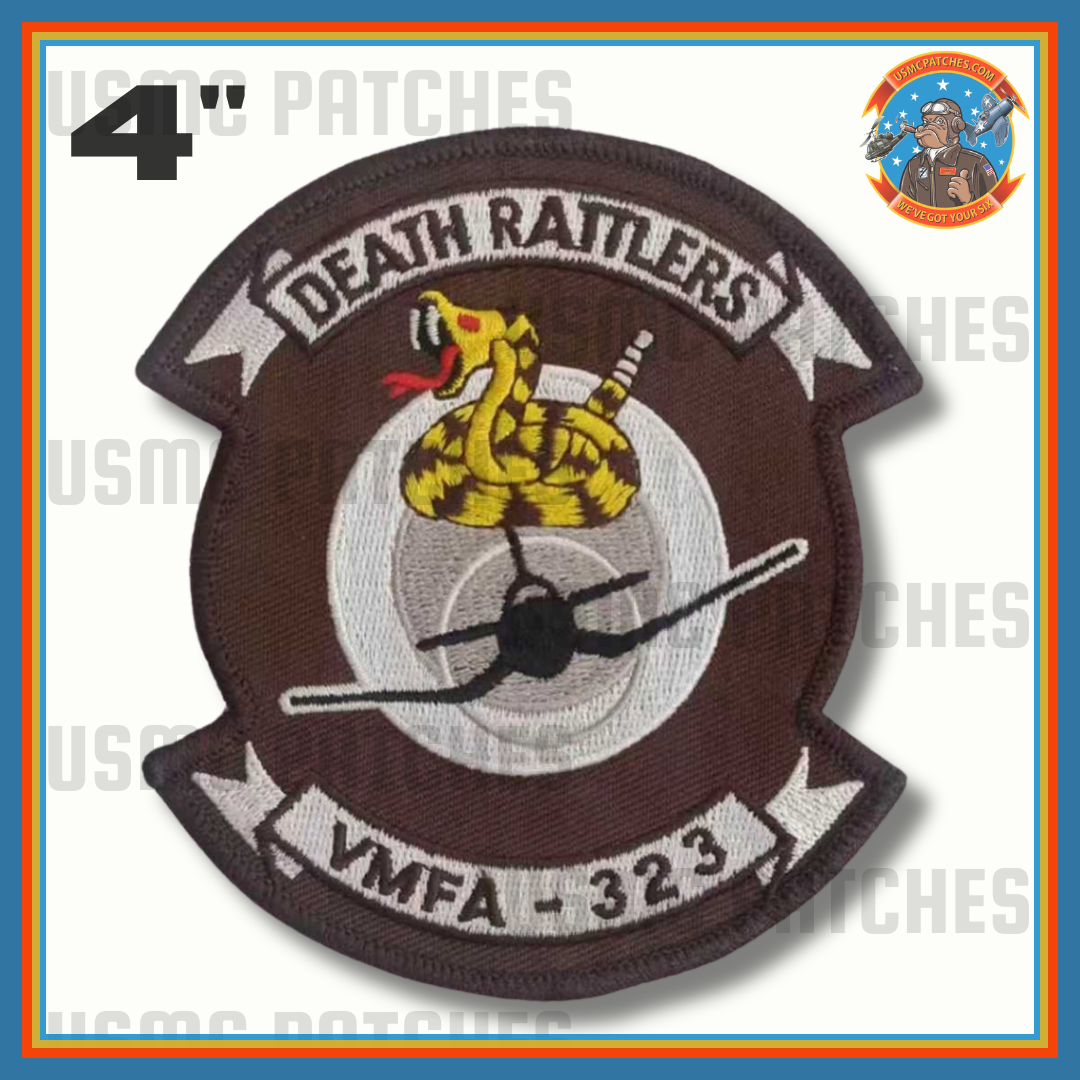 Officially Licensed USMC VMFA-323 Death Rattlers 2026 Squadron Patch