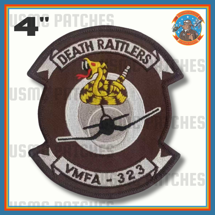 Officially Licensed USMC VMFA-323 Death Rattlers 2026 Squadron Patch