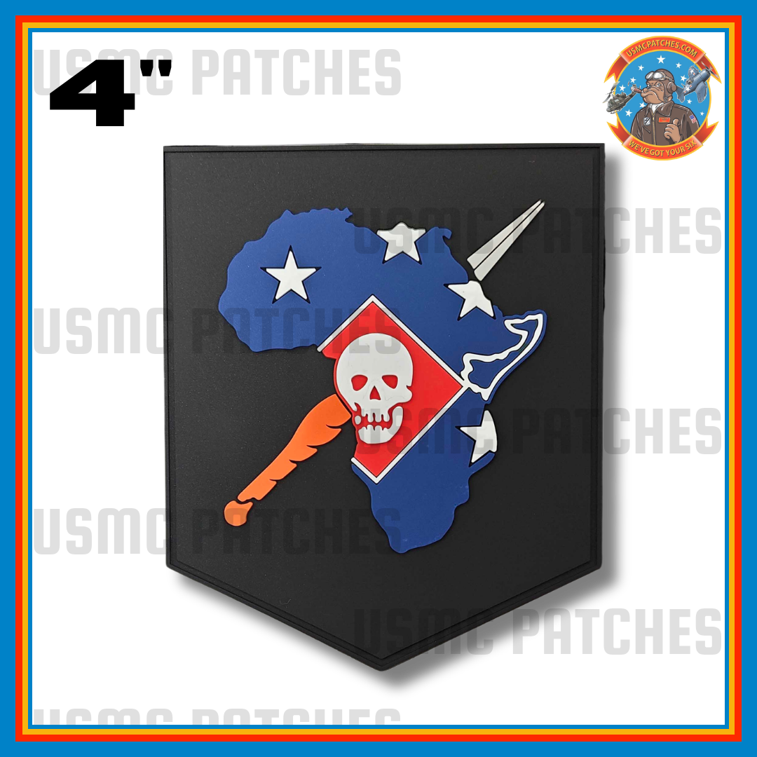 Official Marine Raider Battalion Africa PVC Patch