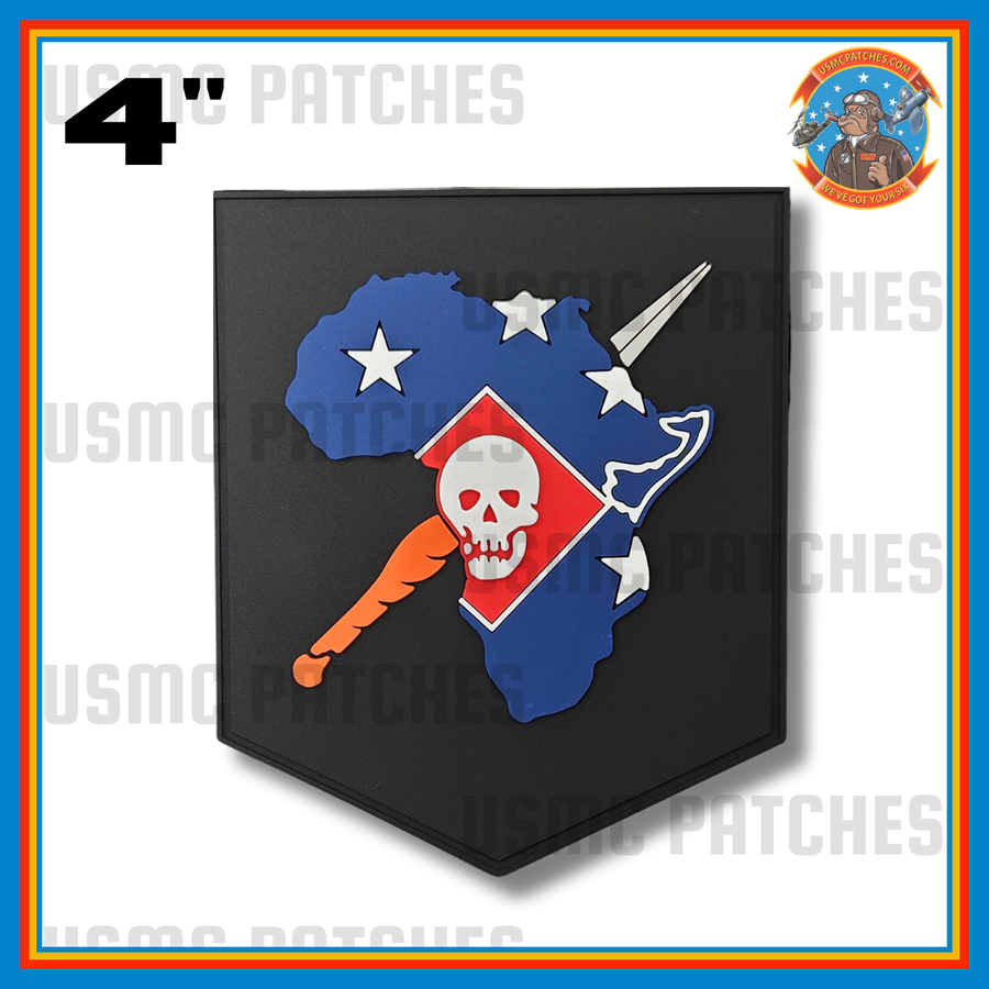 Official Marine Raider Battalion Africa PVC Patch