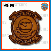 Officially Licensed USMC VMM-774 Wild Goose Leather Patches