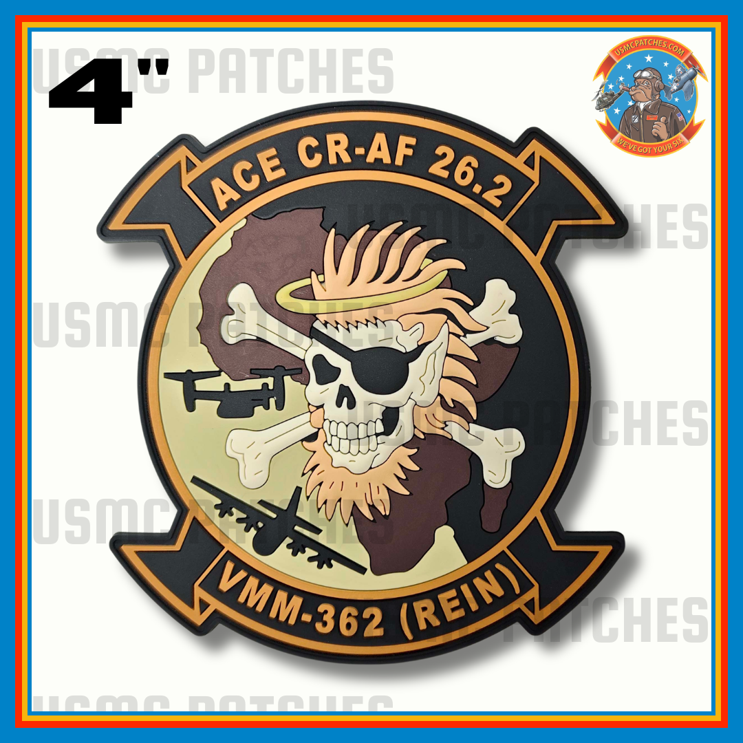 Official VMM-362 Ugly Angels CR-AF 26.2 PVC Patch