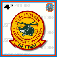 Officially Licensed USMC/ Combat Helicopter & Tiltrotor Association Pop-A-Smoke Sticker Collection