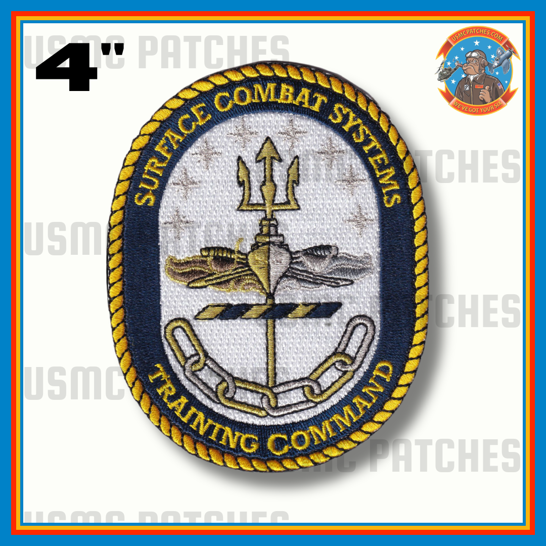 Officially  Licensed US Navy Surface Combat Systems Training Command Patch