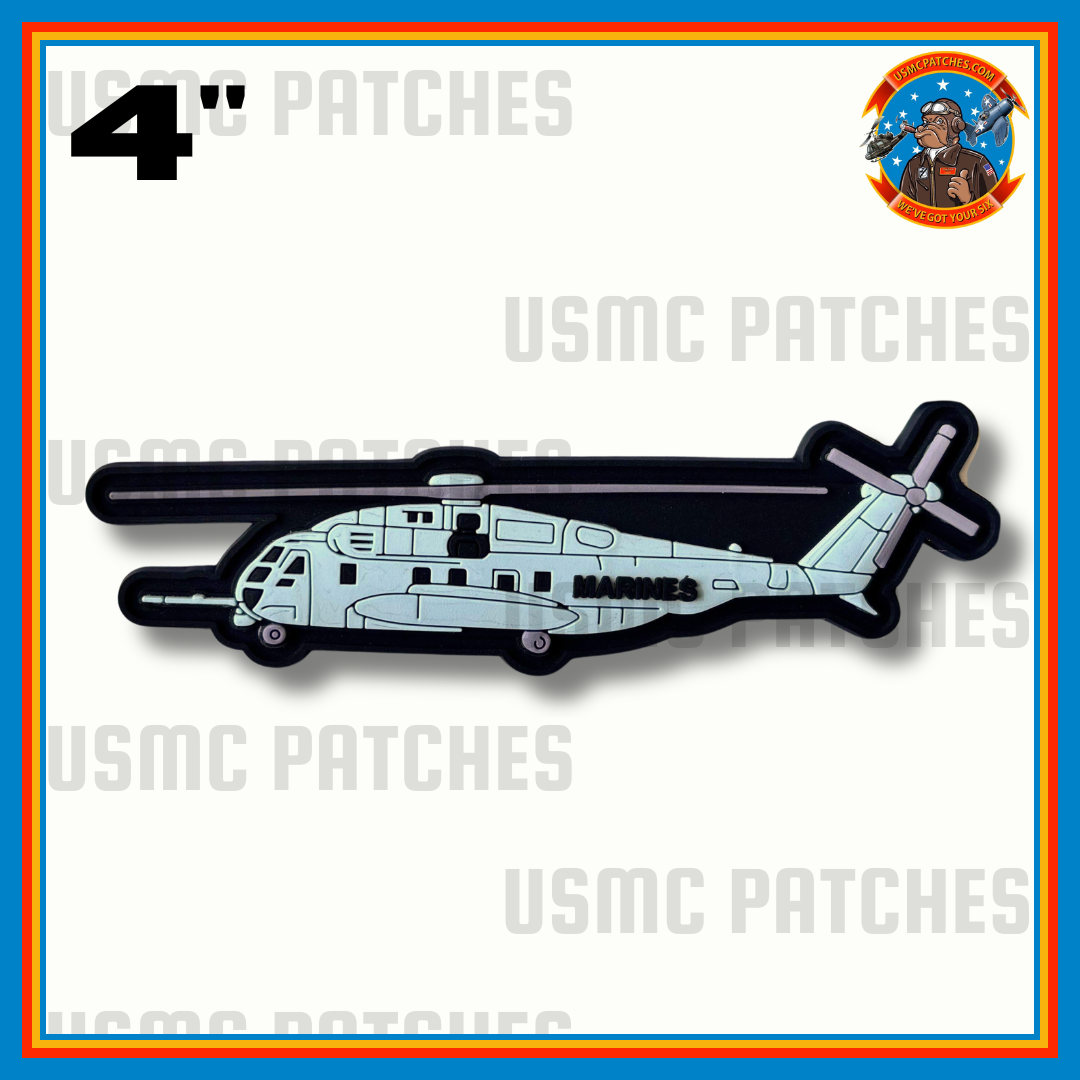 Official CH-53E Marines Super Stallion PVC Patch