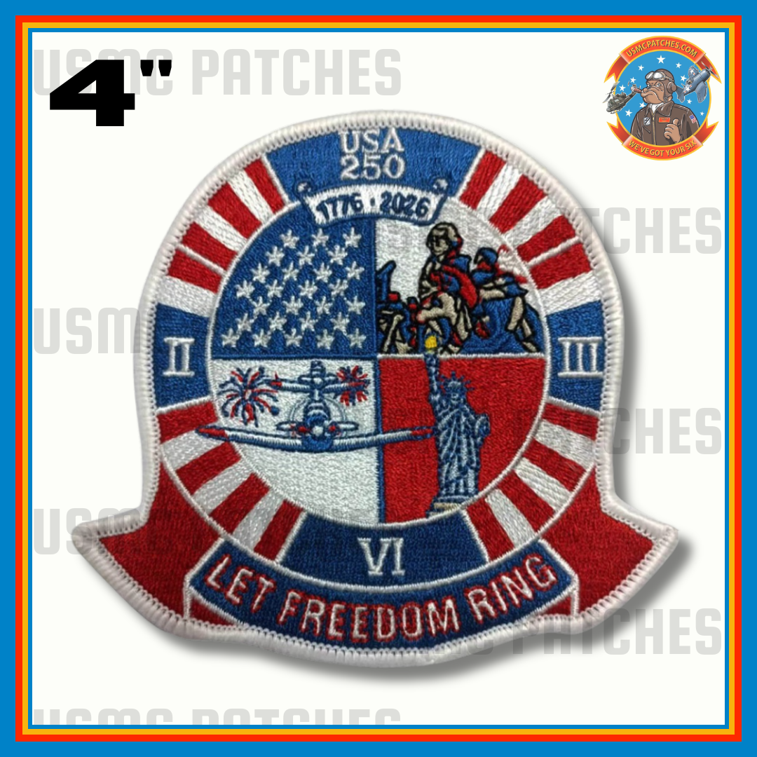 Official VT-6 Shooters 250th 4th of July Patch
