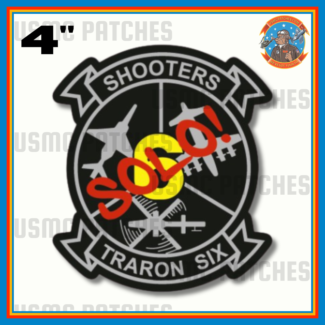 Official VT-6 Shooters Solo Sticker