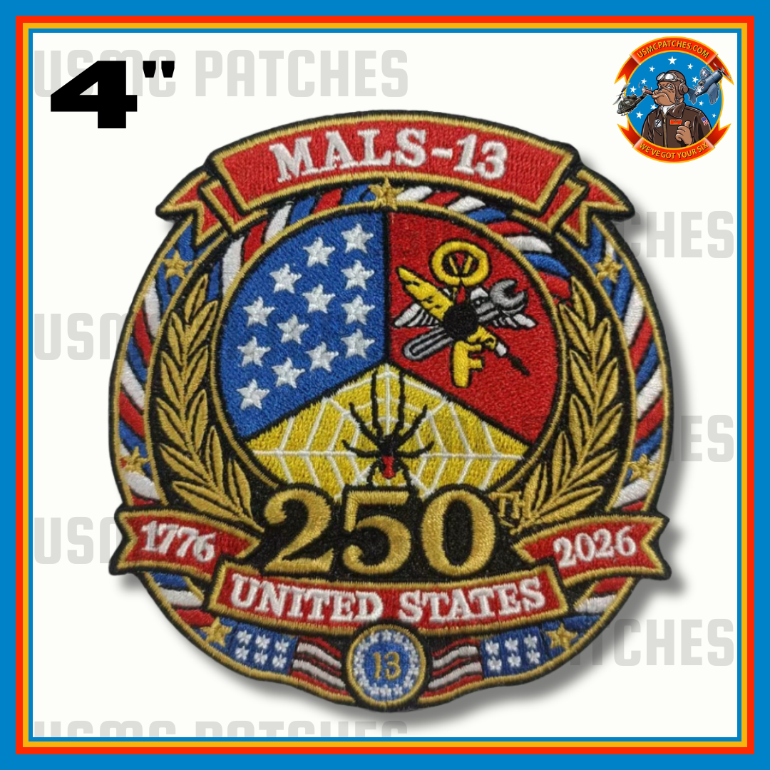 Official MALS-13 250th USA Anniversary Patch