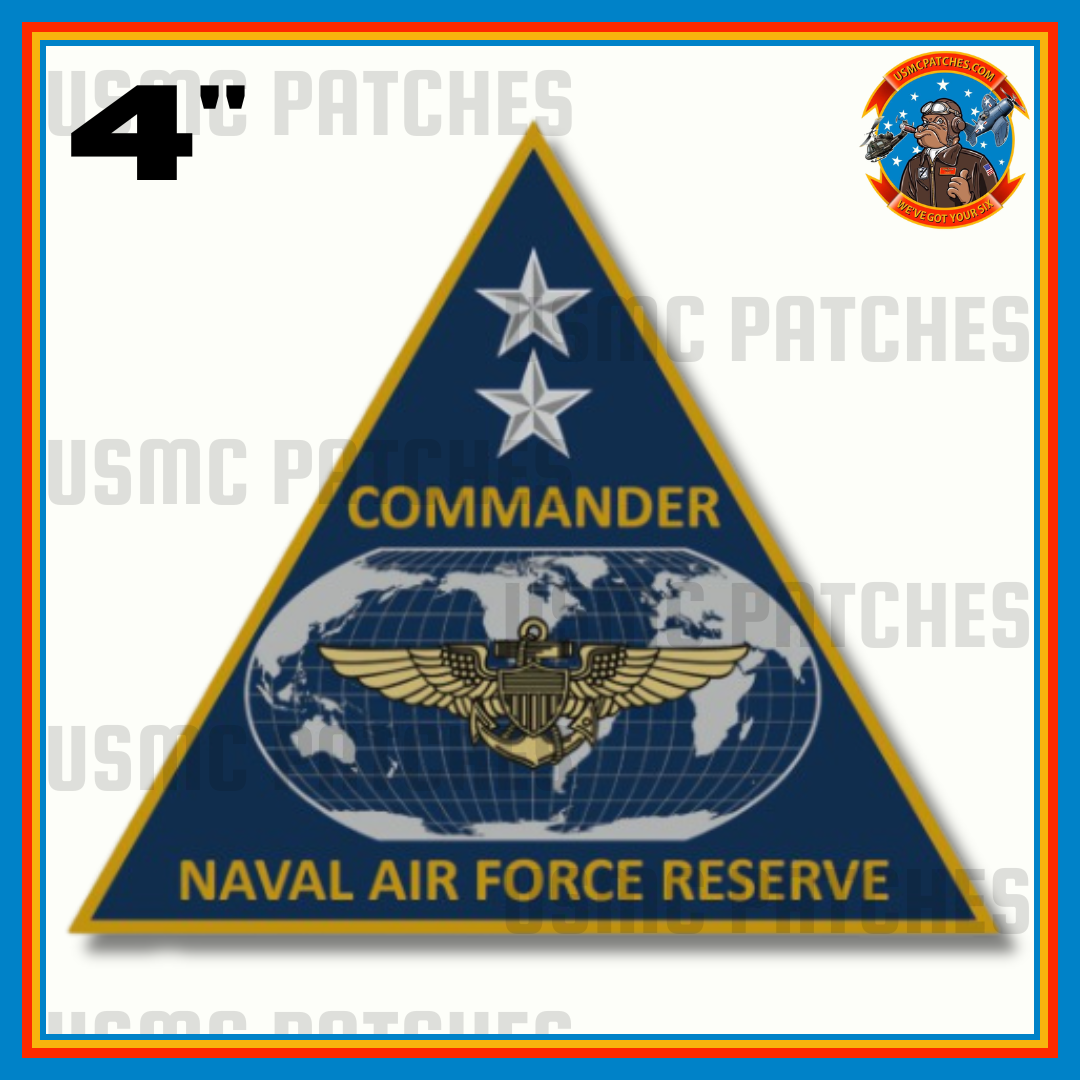 Officially Licensed US Navy Commander Naval Air Force Reserve Sticker