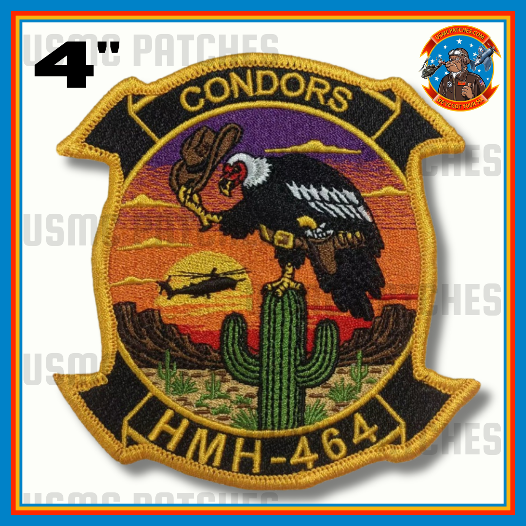 Official HMH-464 Condors Sunset Saguaro Patch