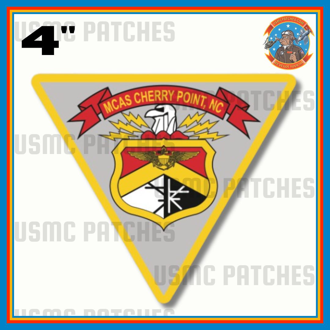Officially Licensed USMC MCAS Cherry Point Sticker