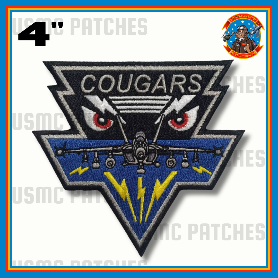 Official VAQ-139 Cougars Growler Patch