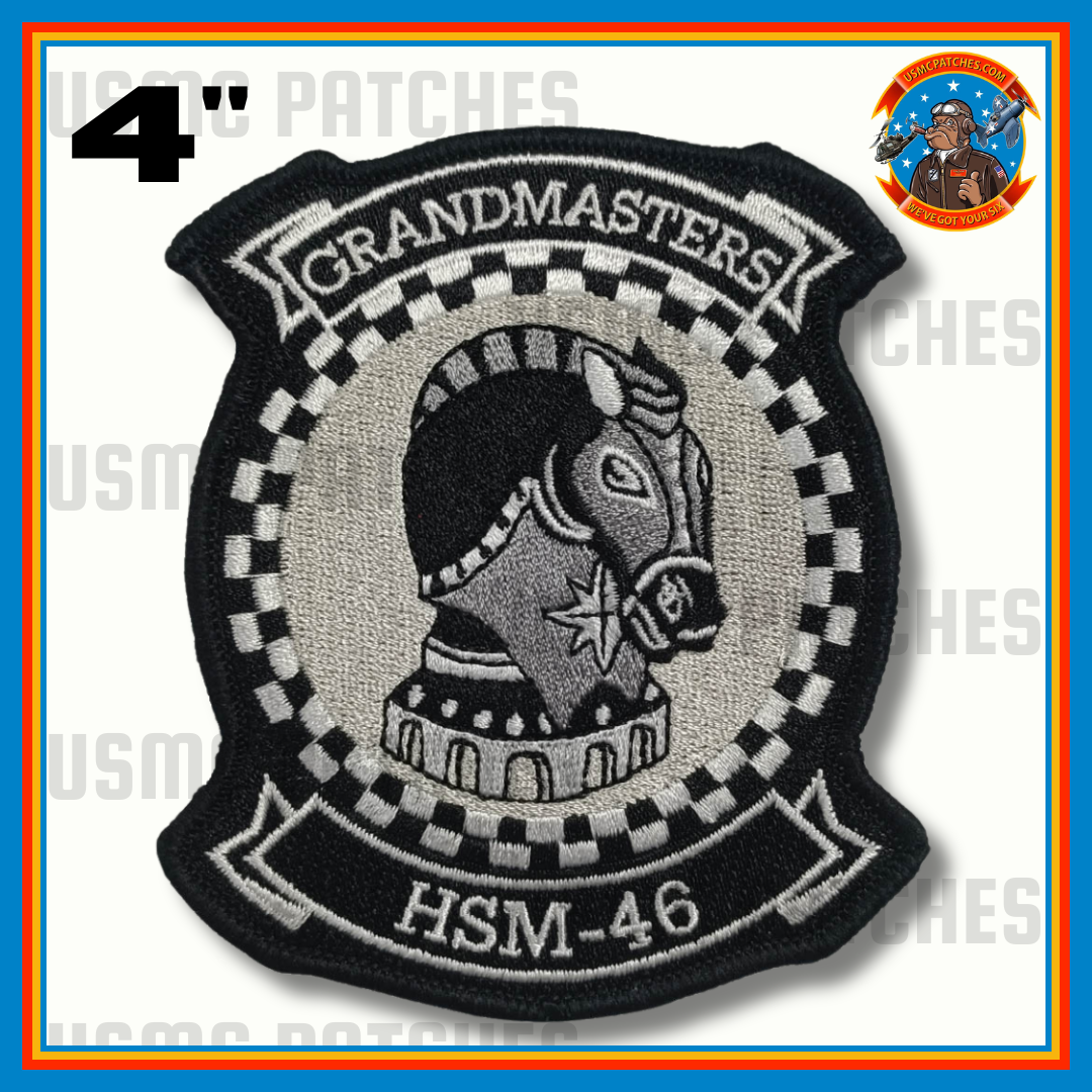 Officially Licensed US Navy HSM-46 Grandmasters 2026 Squadron Patch