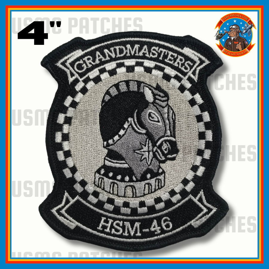 Officially Licensed US Navy HSM-46 Grandmasters 2026 Squadron Patch