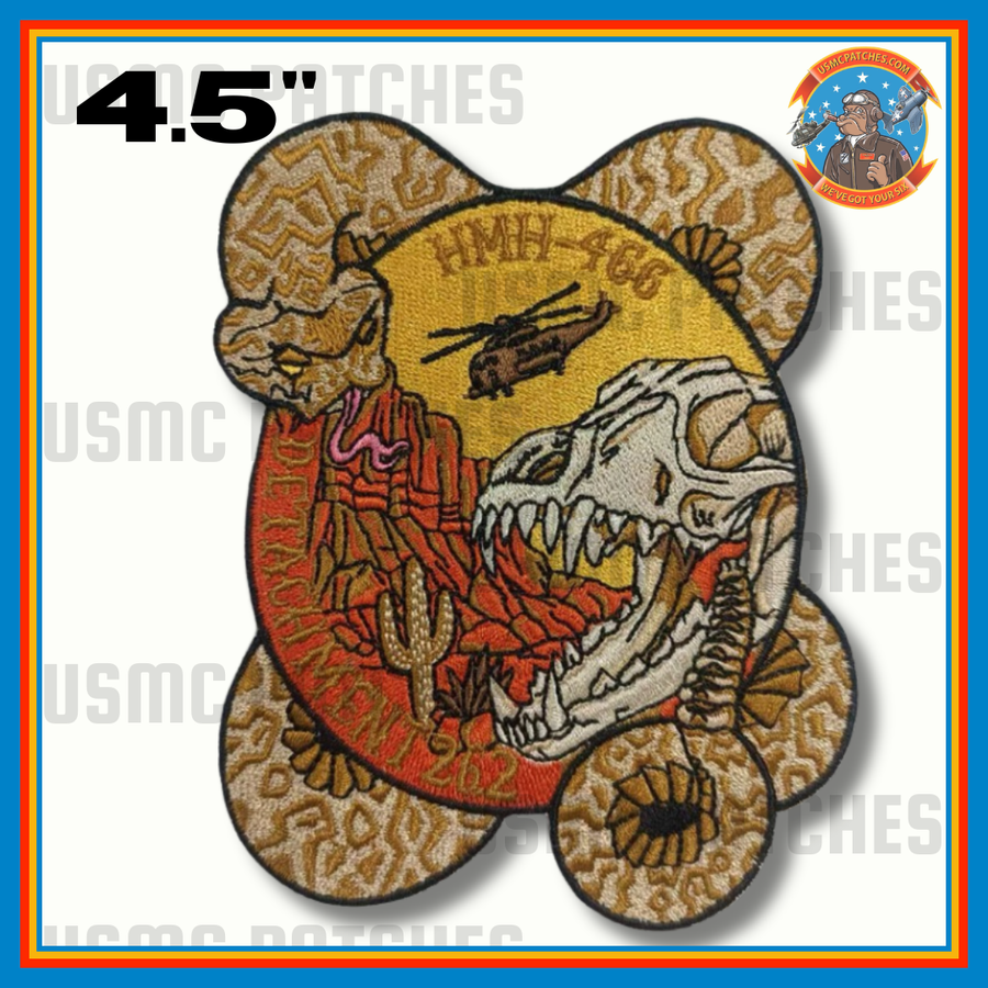Official HMH-466 Wolfpack Yuma Det Patch