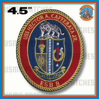 Officially Licensed US Navy USS Hector A. Cafferata Jr. ESB-8 Ship Patch