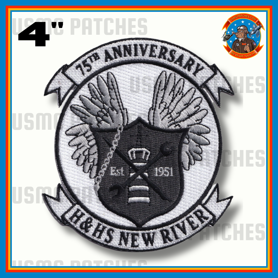 Official H&HS New River 75th Anniversary Patch