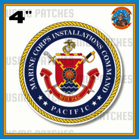 Officially Licensed USMC Marine Corps Installation Command Stickers
