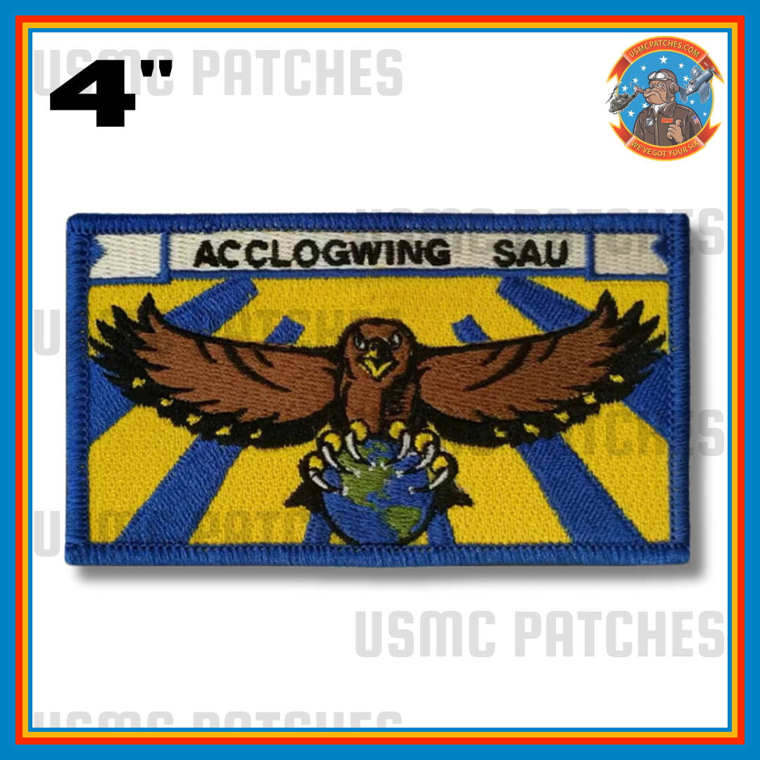 Official ACCLOG Wing SAU Flag Patch
