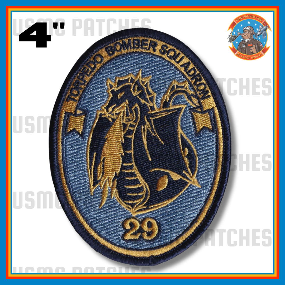 Officially Licensed US Navy VS-29 Dragonfires Legacy Patch