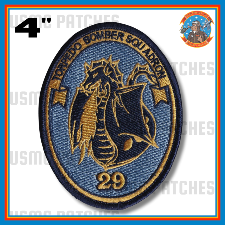 Officially Licensed US Navy VS-29 Dragonfires Legacy Patch