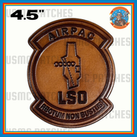 Official US Navy AIRPAC LSO Leather Patch (L)