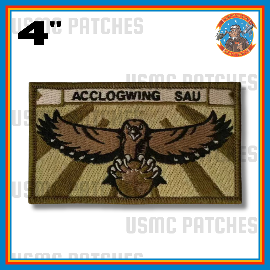 Official ACCLOG Wing SAU Flag Patch