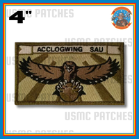 Official ACCLOG Wing SAU Flag Patch