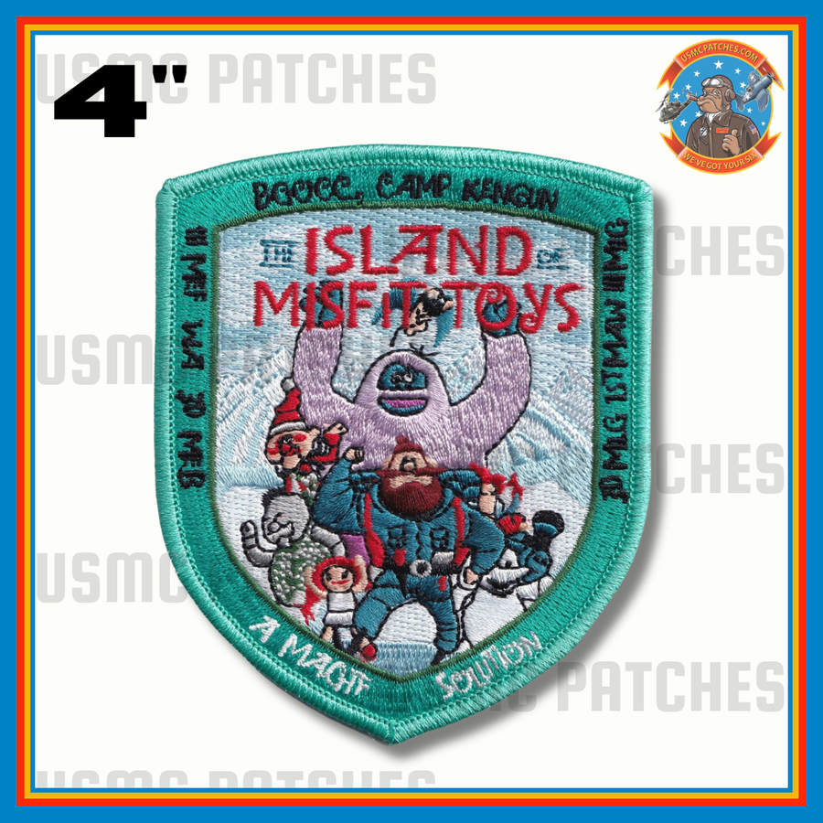 3rd Marine Expeditionary Force MEF Island of Misfit Toys Patch