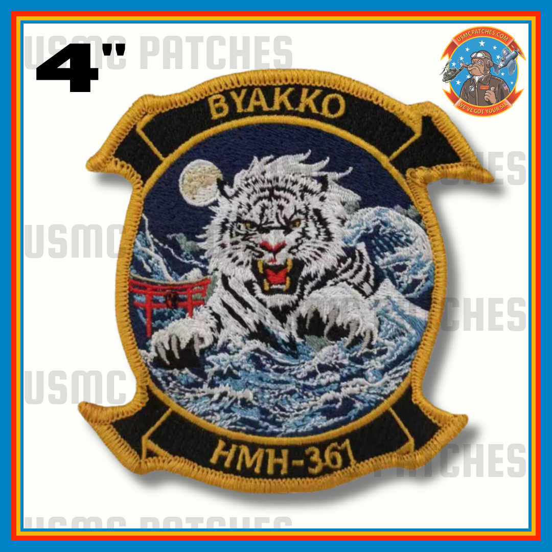 Official HMH-361 Flying Tigers Byakko Patch