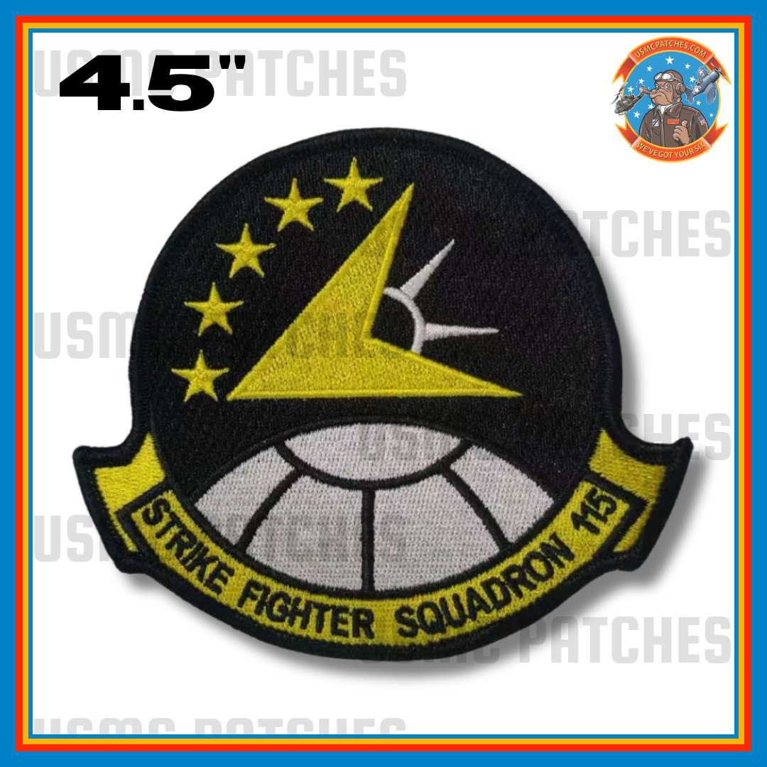 Officially Licensed US Navy VFA-115 Eagles Squadron Patch 5 Stars