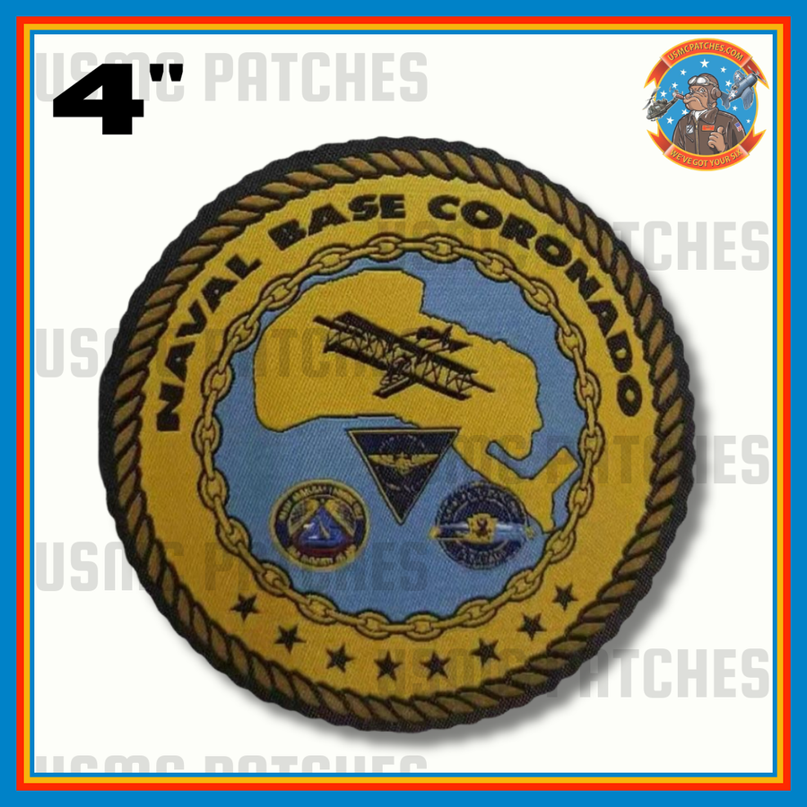 Officially Licensed US Navy Naval Base Coronado Legacy Patch