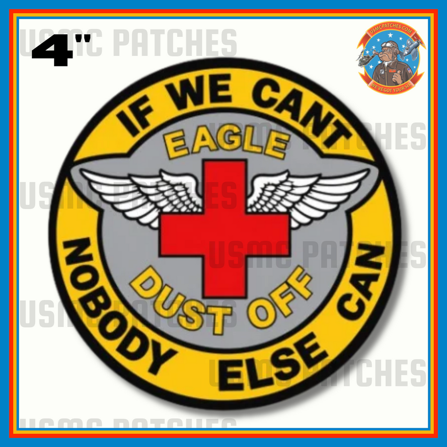 US Army Eagle Dust Off Sticker