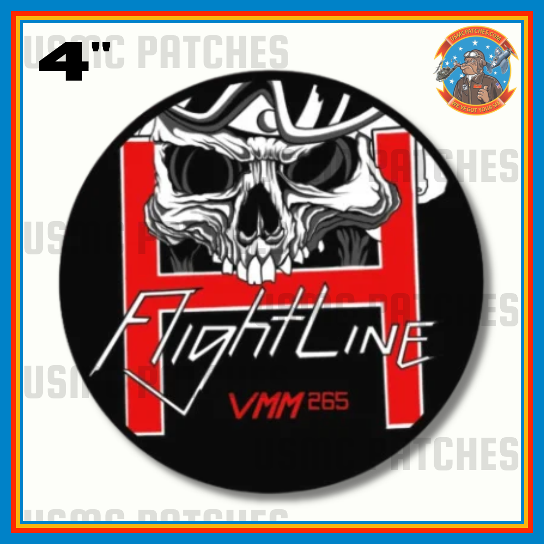 Official VMM-265 Dragons Flightline Sticker
