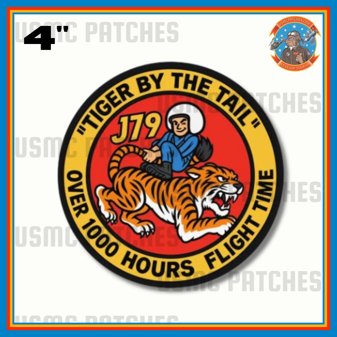 Official Tiger By The Tail J79 Sticker