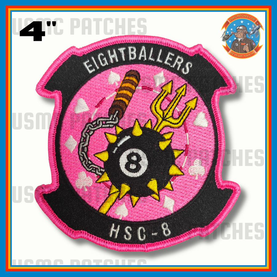Official HSC-8 Eightballers Morale Chest Patches