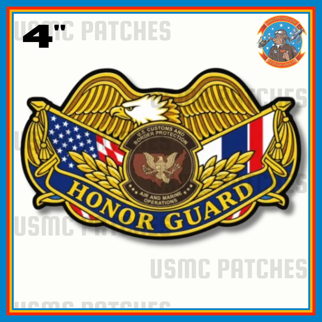 Official USCBP Honor Guard Sticker