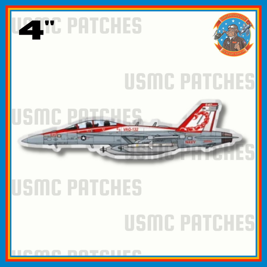 Official VAQ1-32 Scorpions EA-18G Sticker