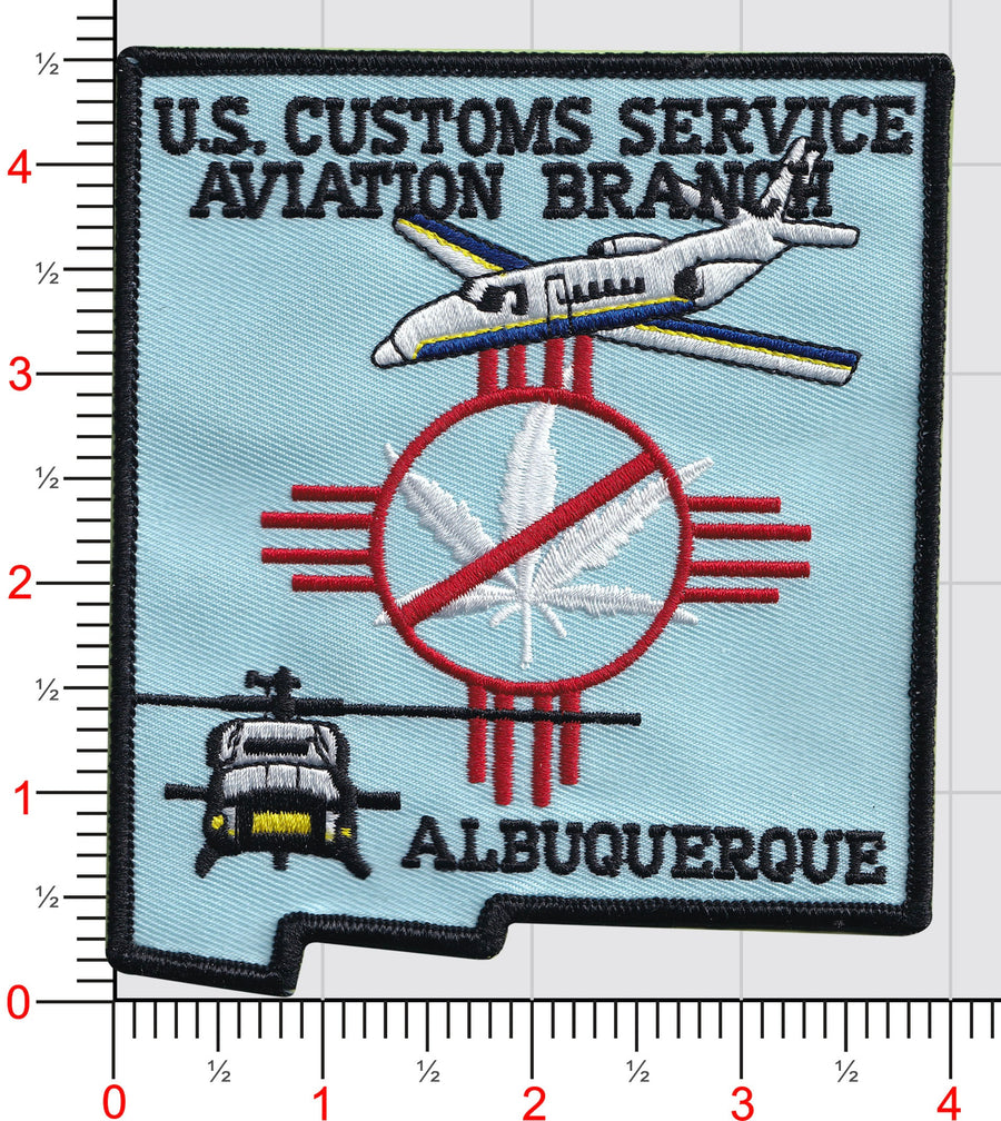 Legacy US Customs Albuquerque Air Branch Patch
