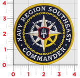 Officially Licensed Navy Region Southeast Commander Patch