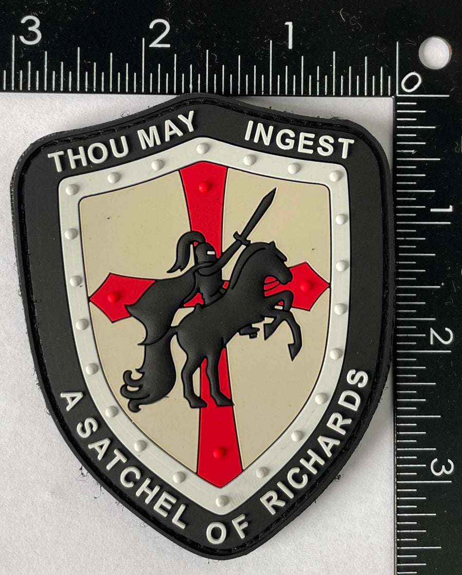 Thou May Ingest a Satchel Of Richards PVC Patch